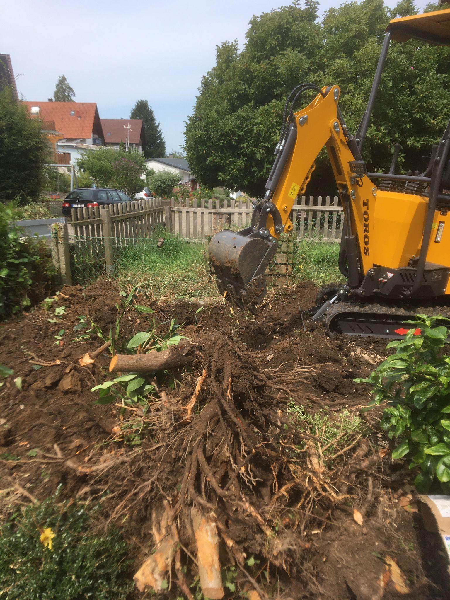 Mini Excavator Delivered and Used on Real Construction Site