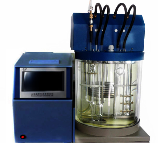 Automatic determination of viscosity of anti-fuel oil