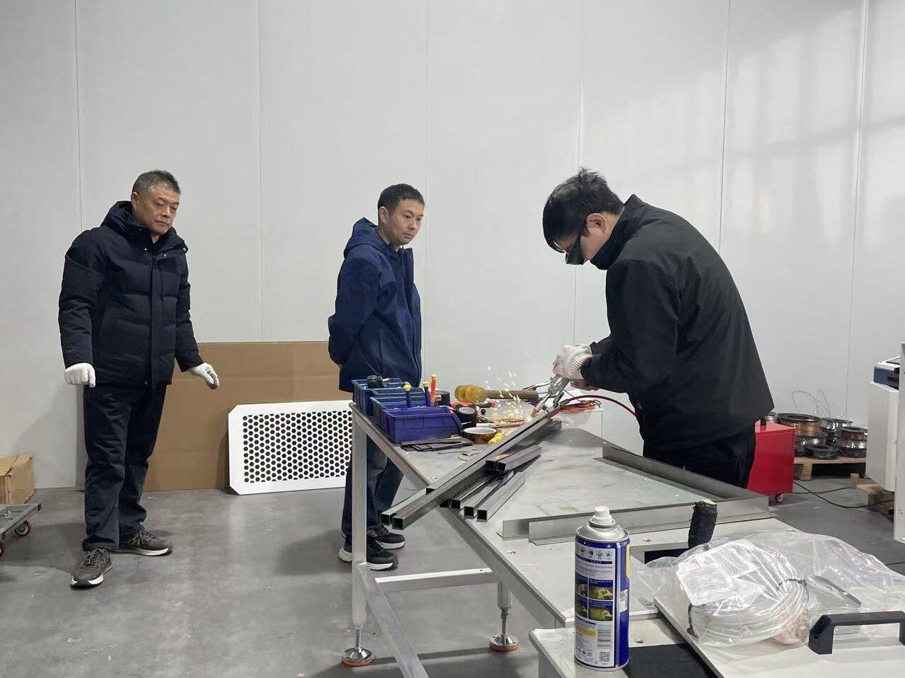 Improving the welding methods for supermarket shelf manufacturers
