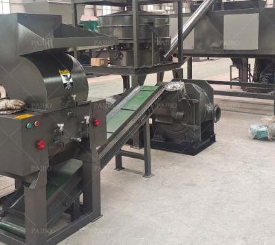 A small-scale aluminum-plastic separation production line project for a Vietnamese customer: Efficient delivery within 10 days, stable operation with a production capacity of 200-300kg/h
