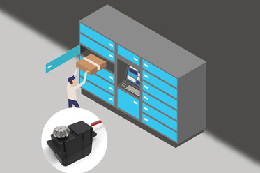 Intelligent Express Cabinet Gearbox