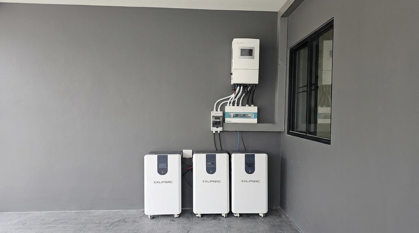 45kWh Triple-Parallel Solar Storage for a Modern Villa in Bangkok, Thailand