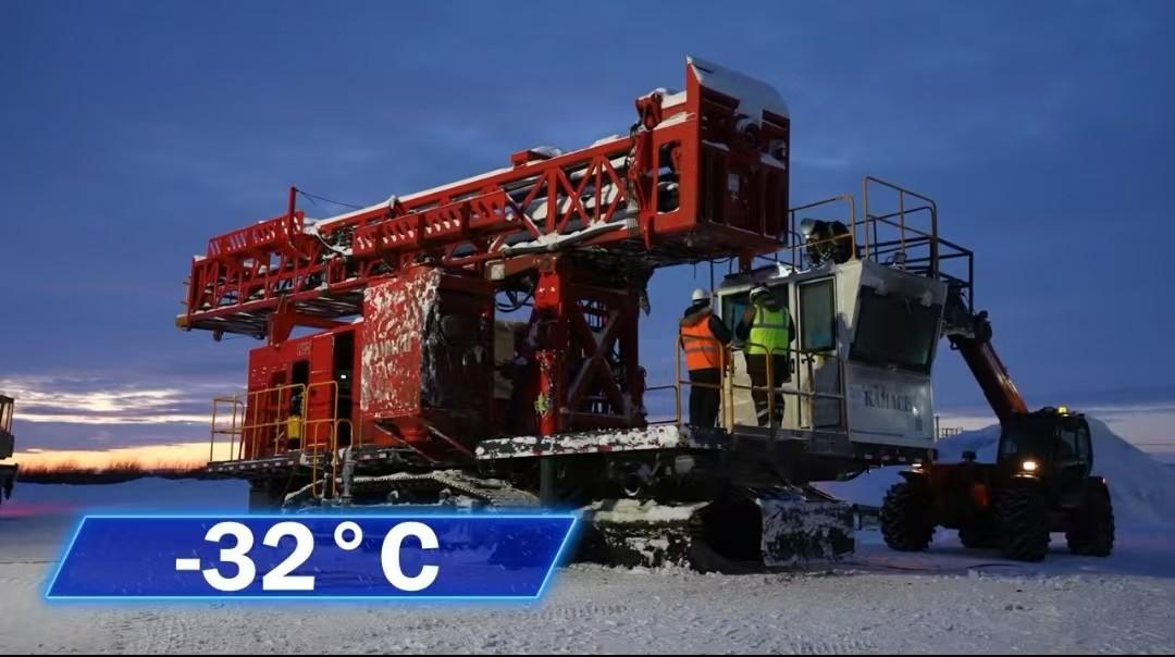 Kamach Rotary DTH Blasthole drills (Davorakuta, Russia)