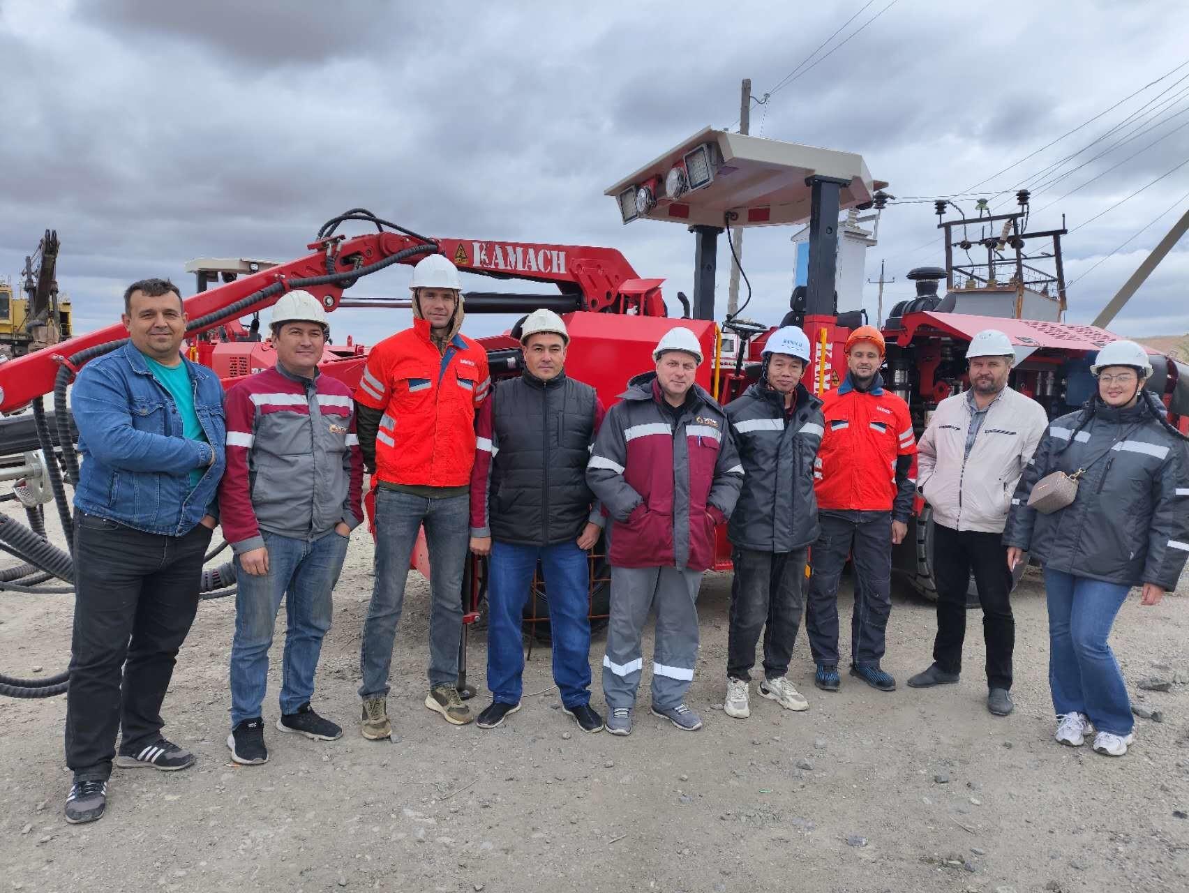 Kamach Underground Drilling Jumbo