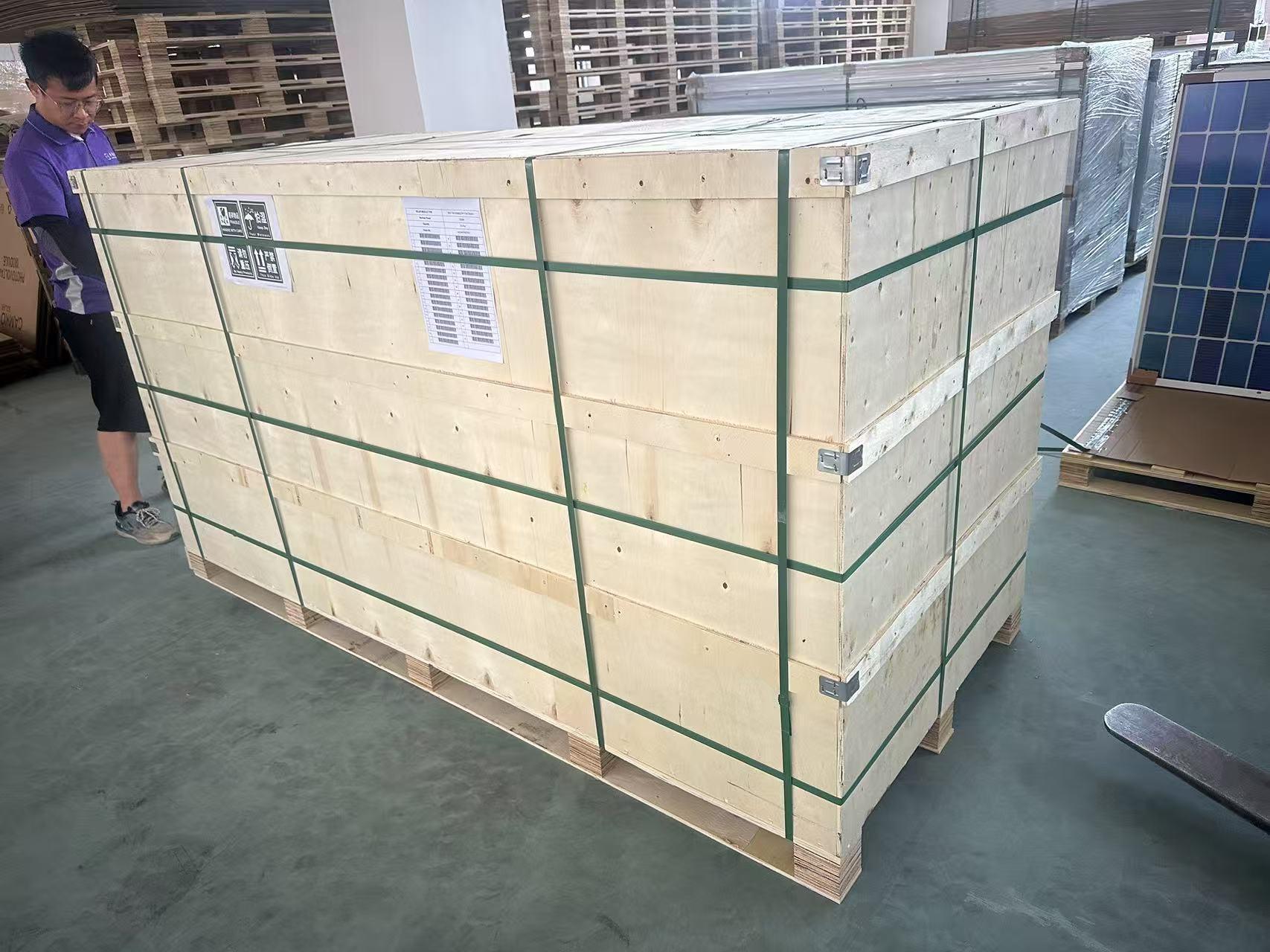 720W N-Type Grade A Solar Cell Dual-Glass Solar Panel Heading to Namibian Coast