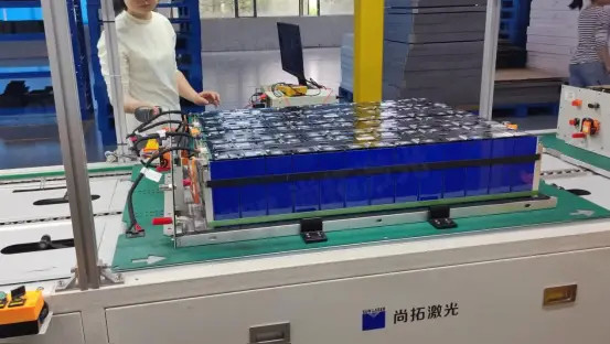 Intelligent upgrading and efficient manufacturing of lithium battery pack production line !