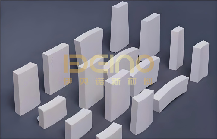 What is a trapezoidal wear-resistant ceramic lining?