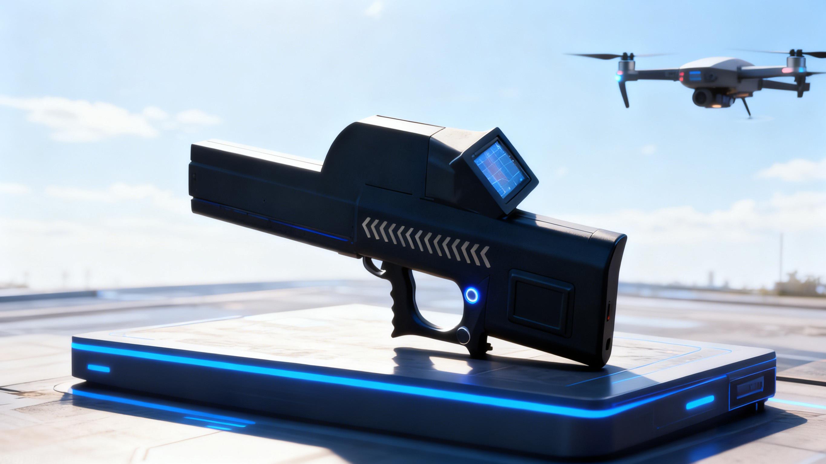 Countermeasure Guns in Countering Drones