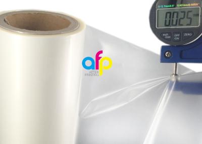 China 15 Mic - 30 Mic Clear Laminate Roll 330m - 6000m Roll Length Moisture Proof for sale