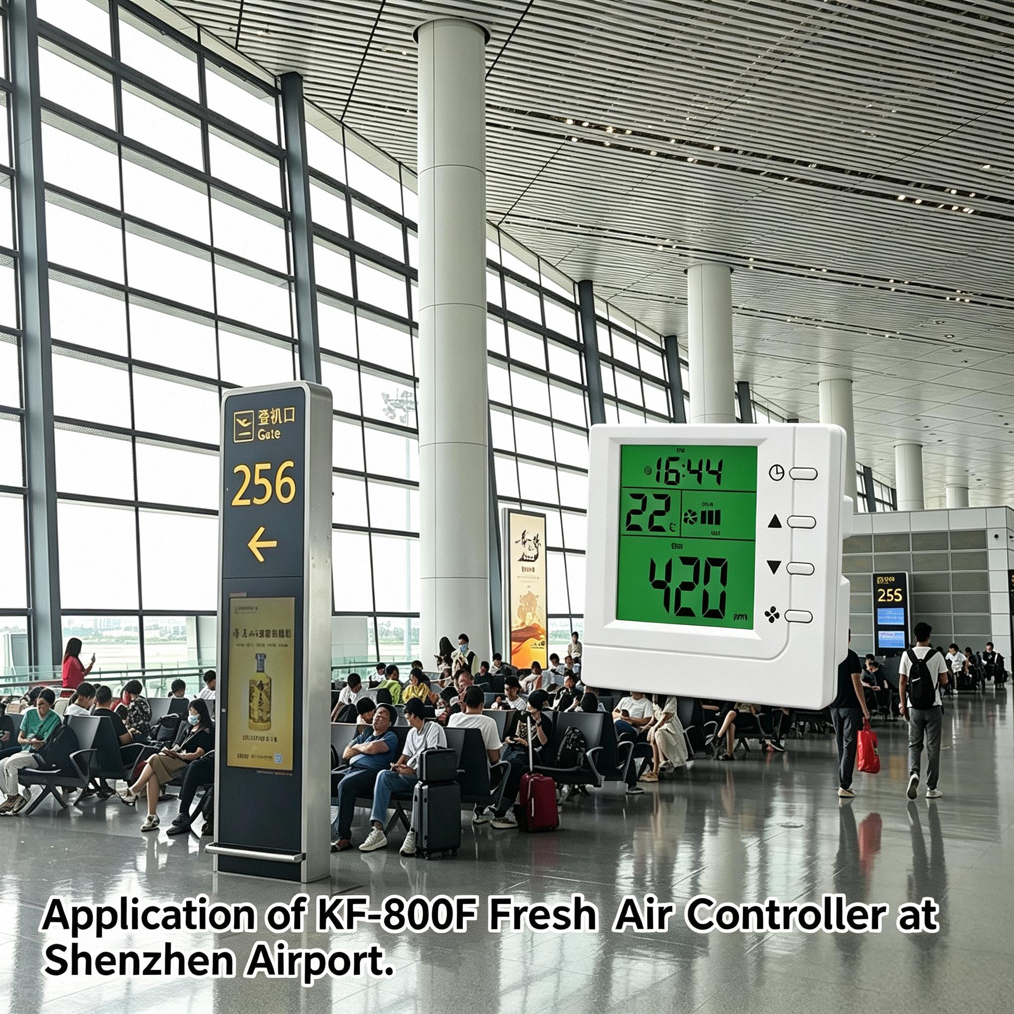 Intelligent Fresh Air Control Solution for Shenzhen Airport
