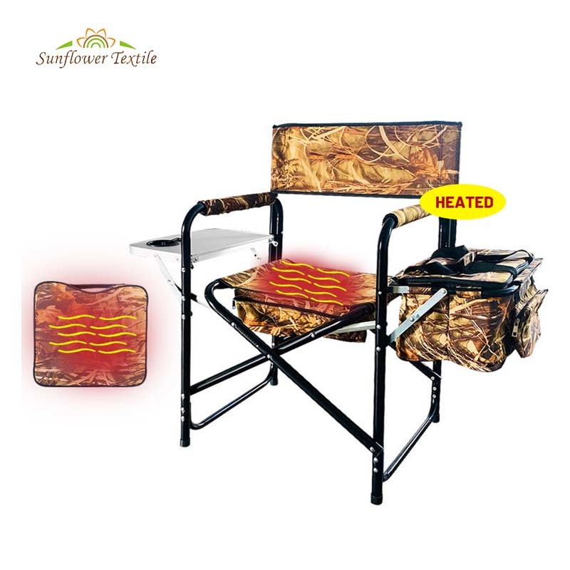 56*47*90cm Oxford Custom Color Foldable Heating Fishing Chair