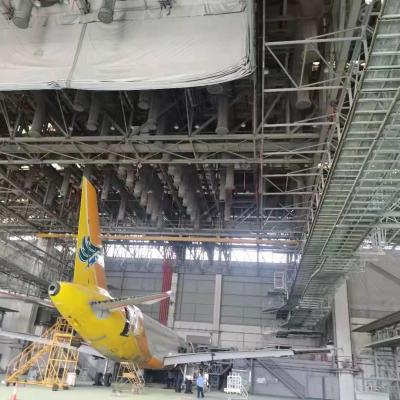 Explosion Proof Lighting Solution for Air Plane Painting Room