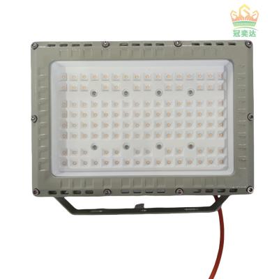 China MEANWELL Drive IP66 Outdoor LED Floodlight Custom Color 100-277V Market 100W for sale