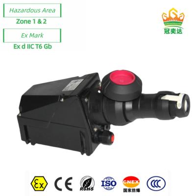 China 32A 63A ATEX Explosion-proof Plug and Socket 16A for Marine and Offshore Power Generation for sale