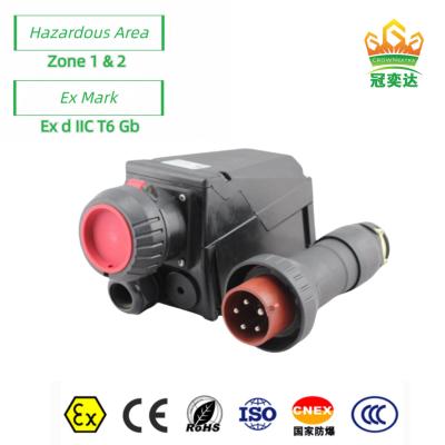 China Flameproof Industrial Grade Explosion Proof Electrical Outlet Whole Plastic GRP for sale