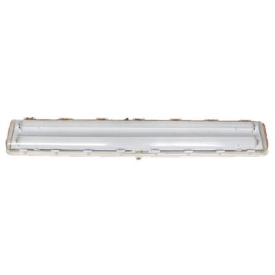 China Flameproof Explosion Proof Linear Fluorescent Light 2x18W 2x36W IP66 GRP for Hazardous Areas for sale
