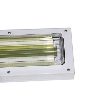 China Whole Plastic GRP Explosion Resistant Fluorescent Light Fixture Providing 120-140 Degree Beam Angle Designed for Hazardous Area Lighting Needs for sale
