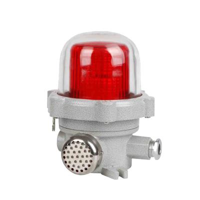 China Power Consumption 5 to 40W Explosion Proof Alarm Lights Incorporating IP66 Rating and 120 to 180DB Loud Alarm for Safety Signaling for sale