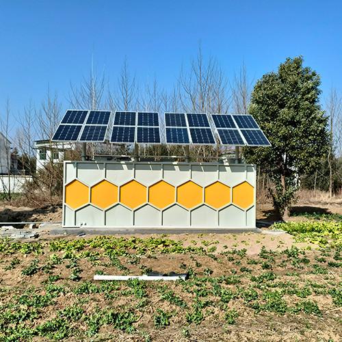 Solar Powered Sewage Treatment Plant