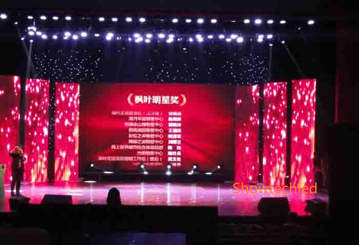 Stage Rental Led Display Case--150sqm P6mm Indoor Stage Performance LED screen in Shanghai China