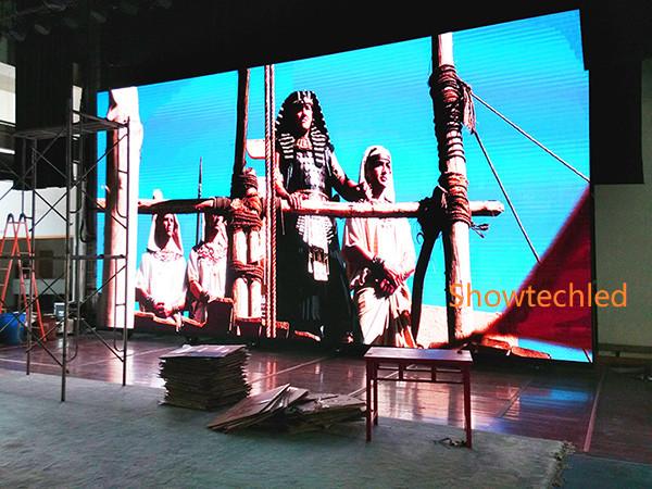 Stage Rental Led Display Case--92.9sqm P4mm Indoor Stage Performance Led Screen in Jiangshu China