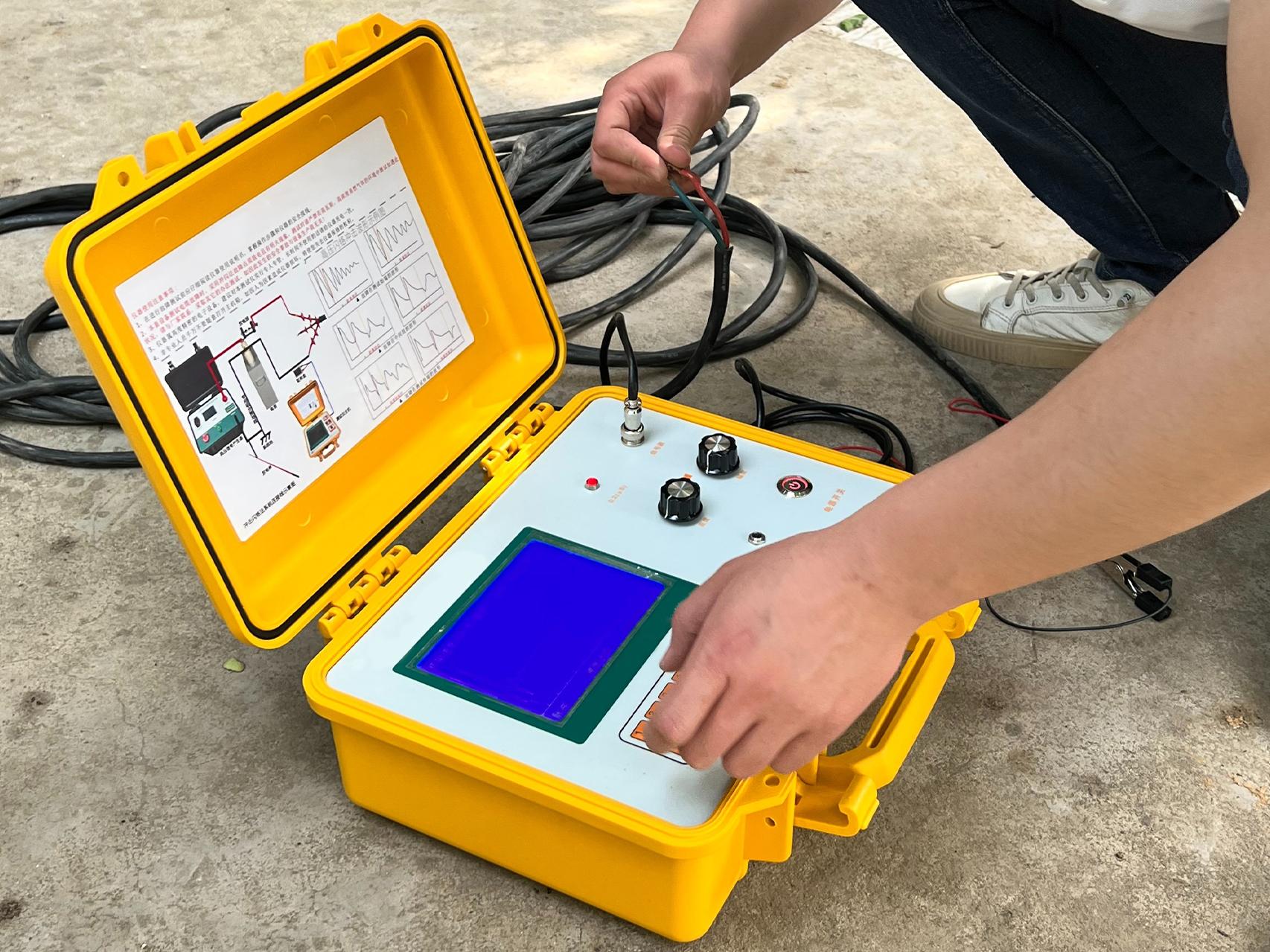 Locating a Buried Cable Fault in Minutes With a TDR Locator
