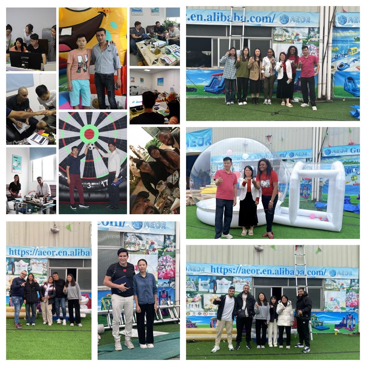 CUSTOMERS FROM ALL OVER THE WORLD