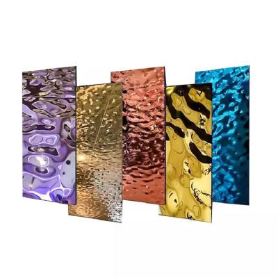 PVD Stainless Steel water ripple Products: Colorful Choices and Versatility