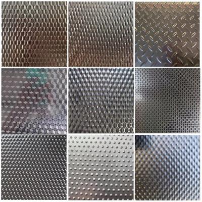 China Custom Embossed SS Sheet 1mm Stainless Steel Plate For Construction for sale