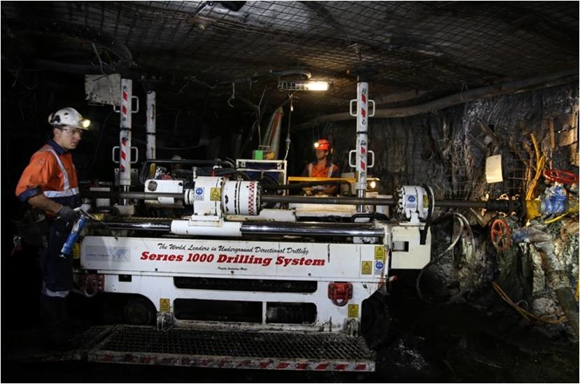 Electro-hydraulic Drill Rig for Longhole Directional Drilling
