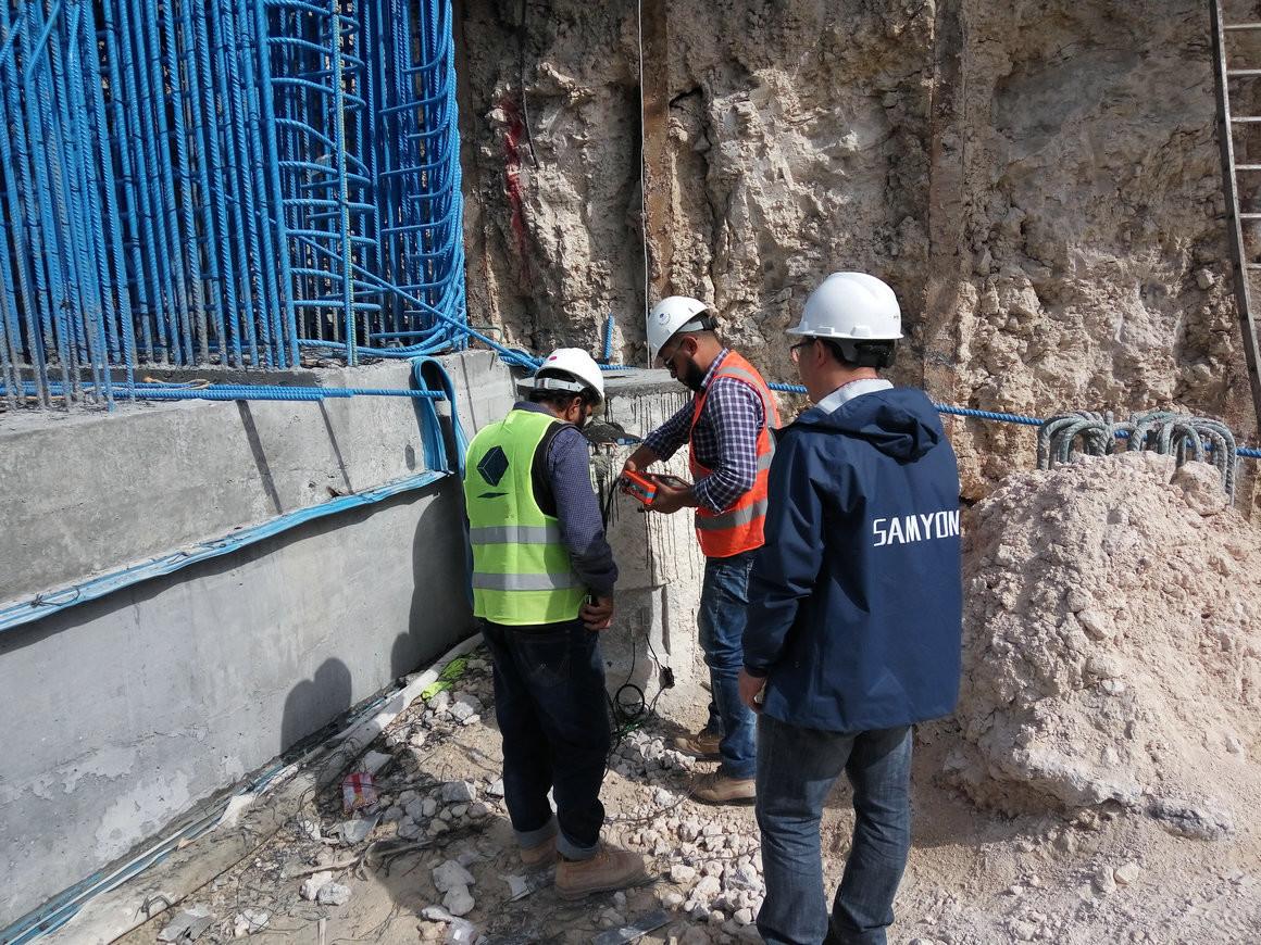 Training for High strain and Low strain dynamic pile tester in Saudi Arabia 2018