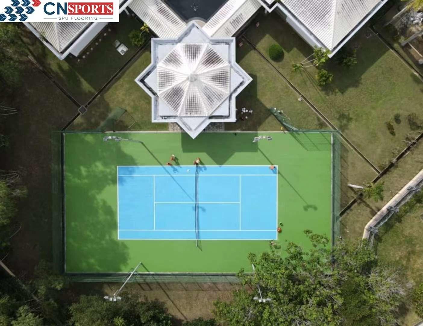 Tennis court in Brunei