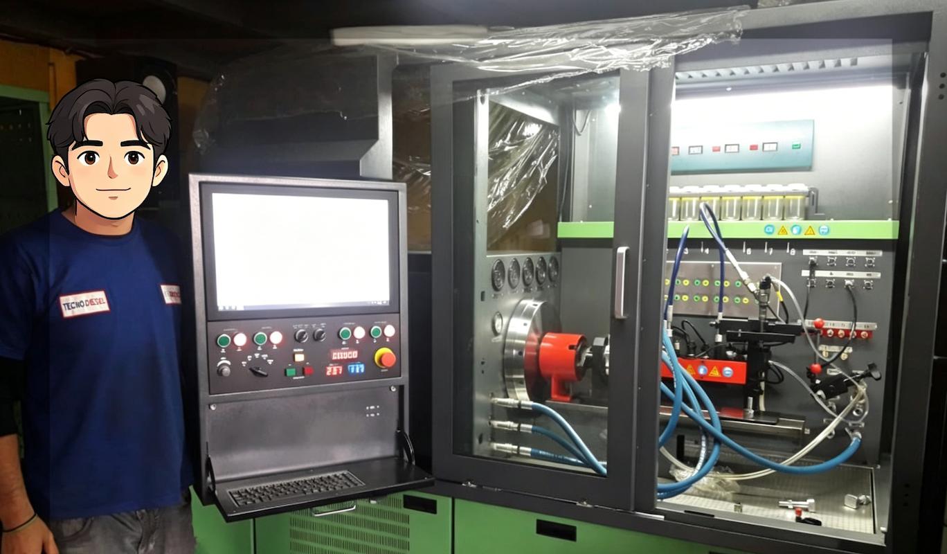 Chilean Customer recently received the Multifunctional Diesel Test Bench
