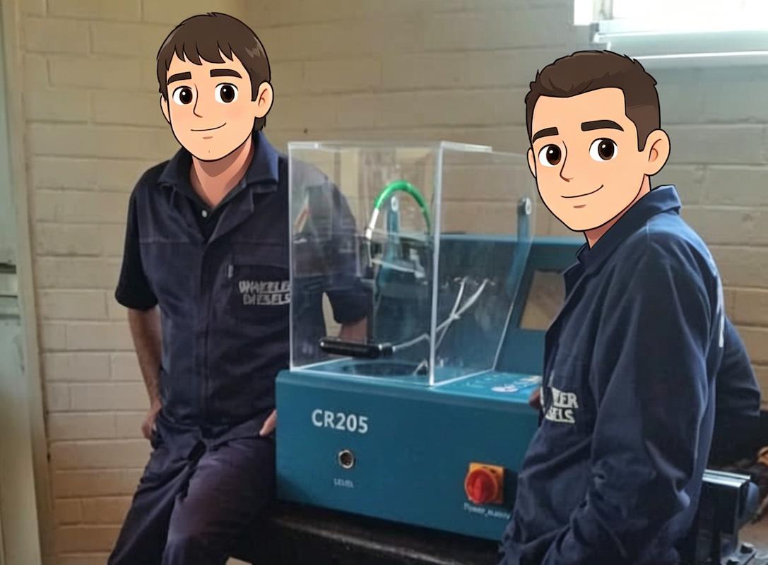Compact Diesel Injector Test Bench at Zimbabwe