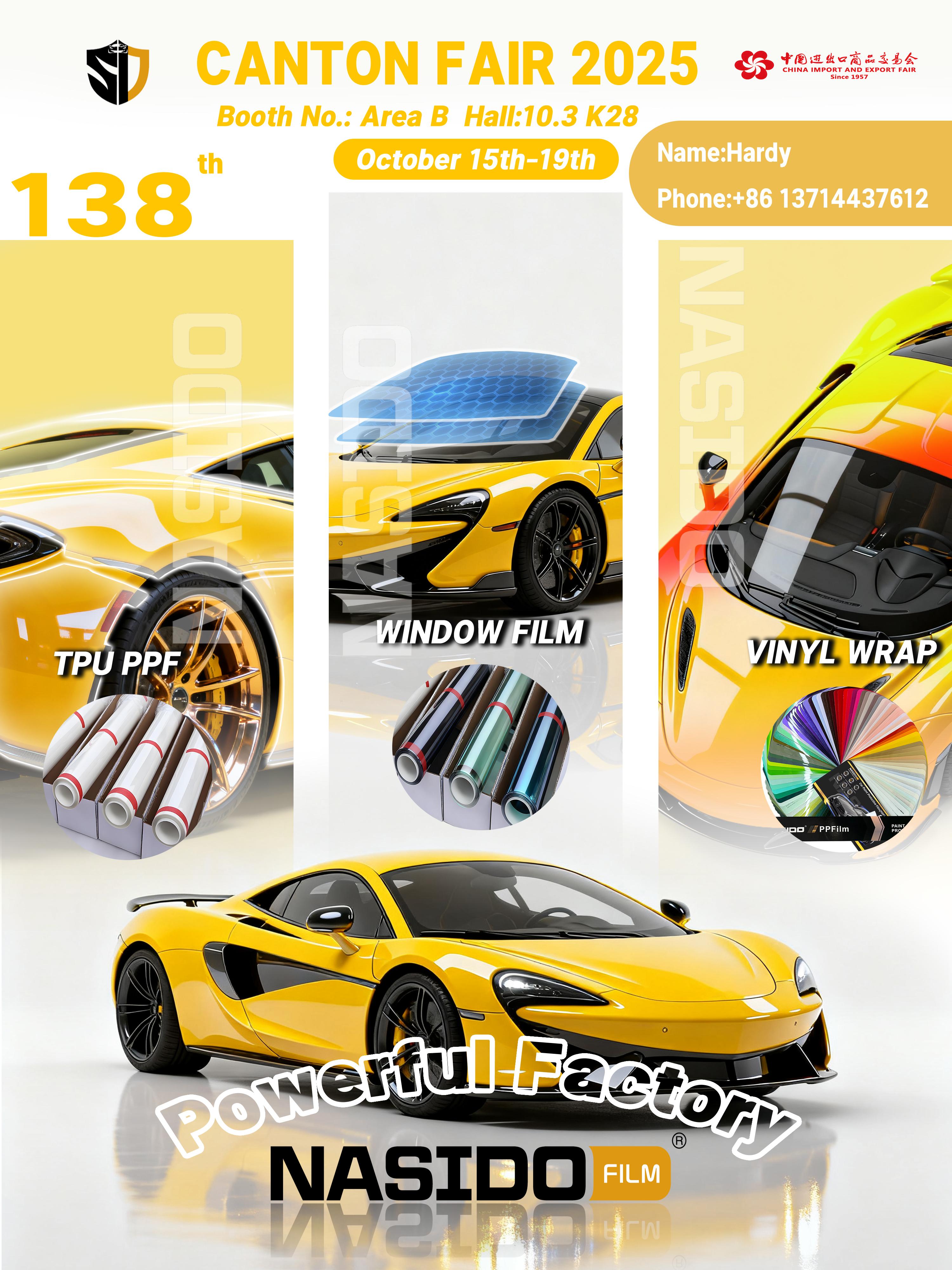 Nasido will participate in the 138th Canton Fair