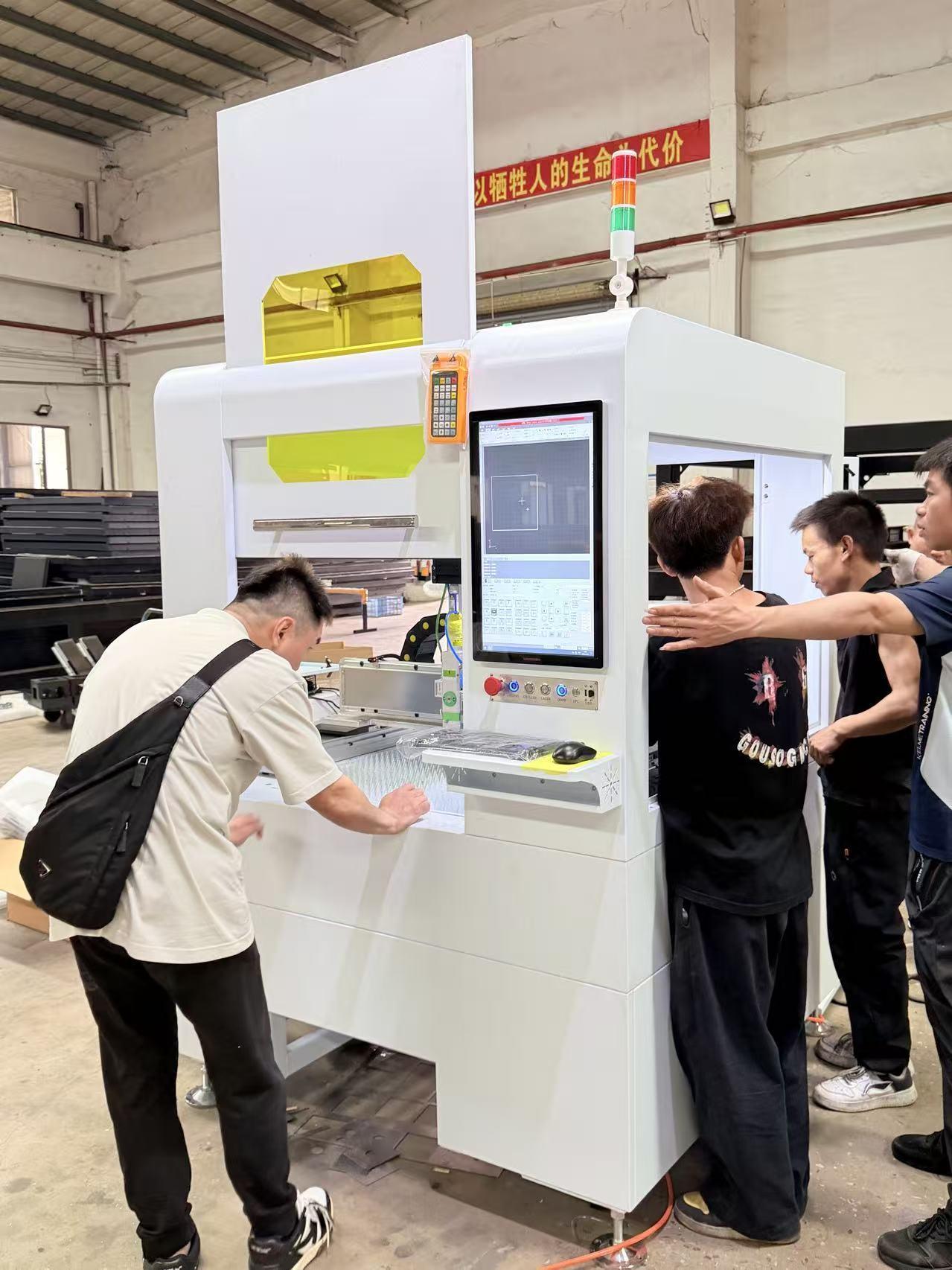 Singapore Government Demonstration Project: Compact QH-6060 Precision Laser Cutting Machine for Educational Laser Techno