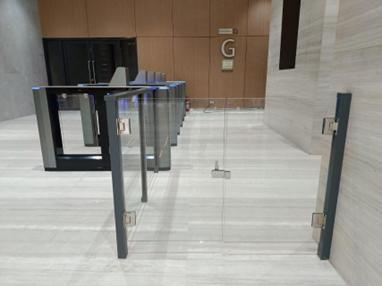 Philippines Grade-A Office Tower: Premium Aluminum Alloy Speed Gate Installation Case Study