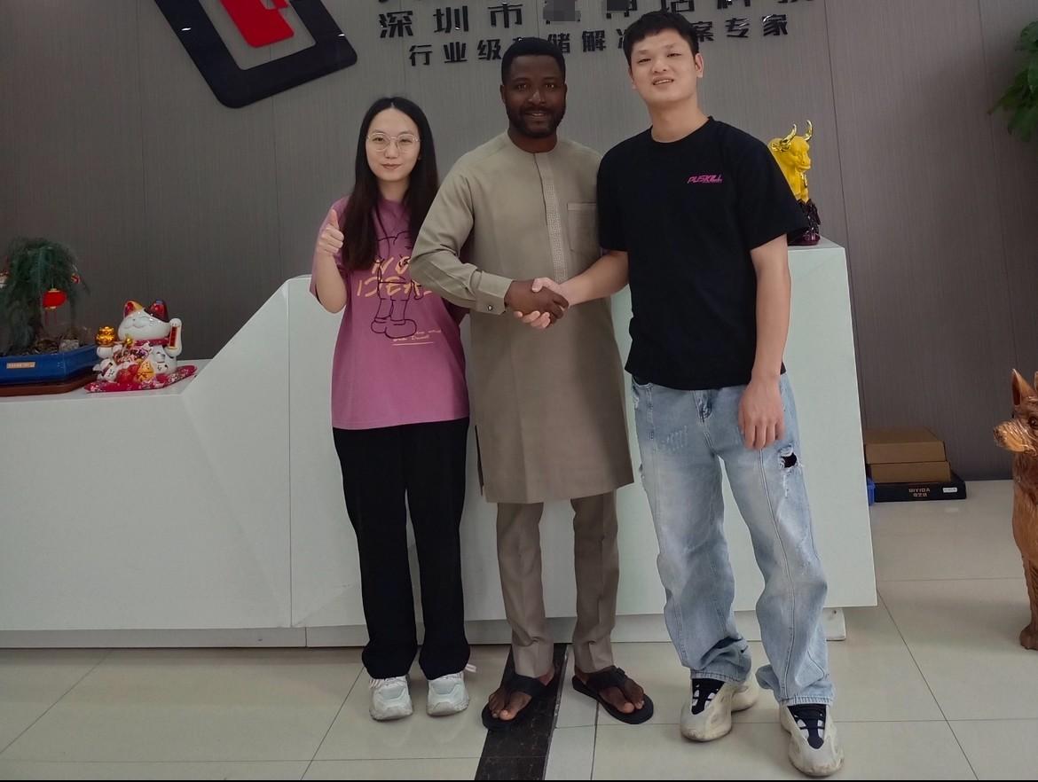 Happy cooperation with Courace friend