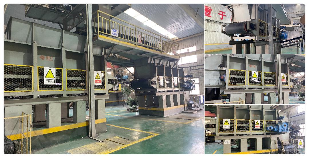 Six sets of 120 tons/h Belt Conveyor Box feeder for raw material preparation in working supplied by BBT