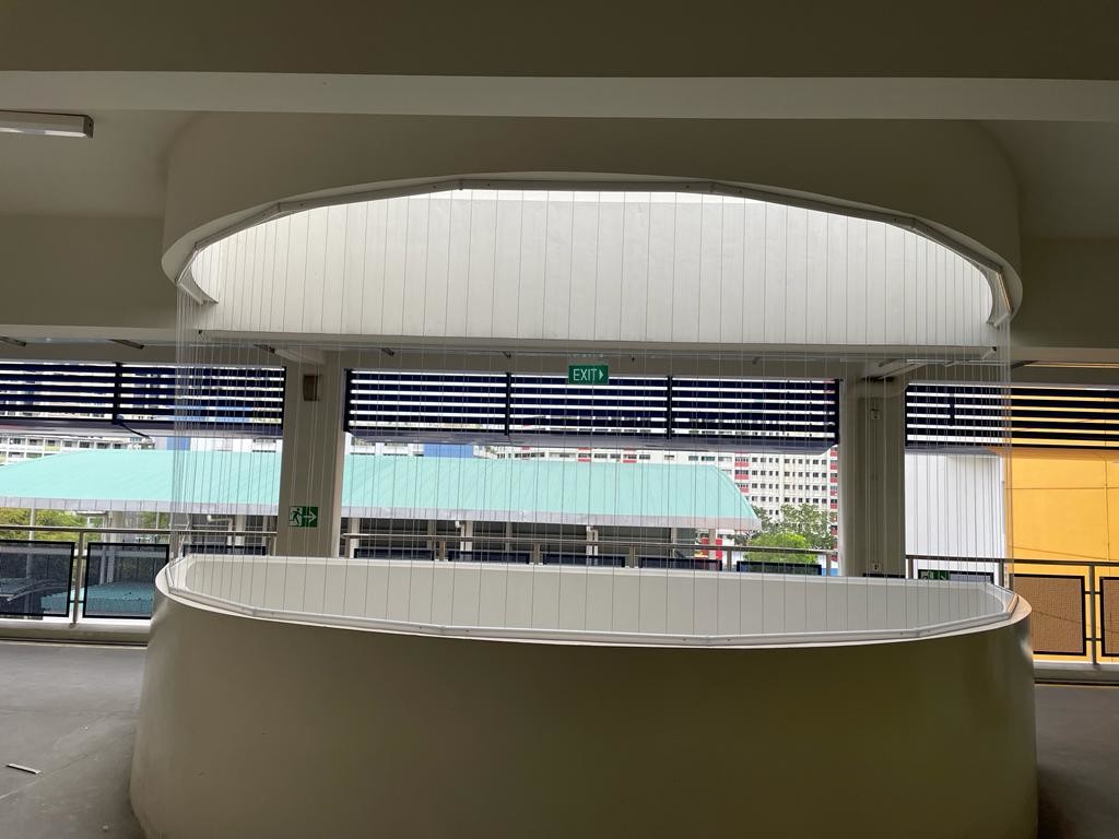 Invisible grille in Singapore