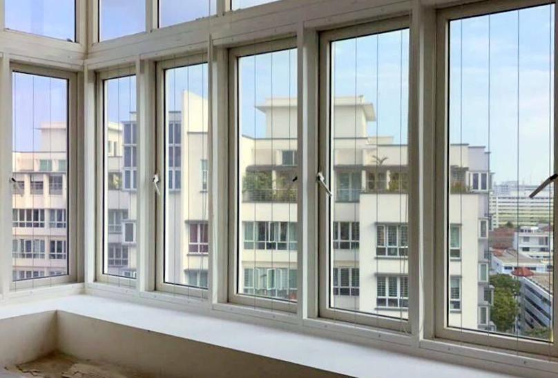 Window Safty Grille 6m Aluminum Track With Stainless Screws Invisible Grilles: