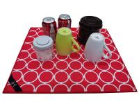 China 41x46cm Polyester Dish Drying Mat Machine Washable for sale