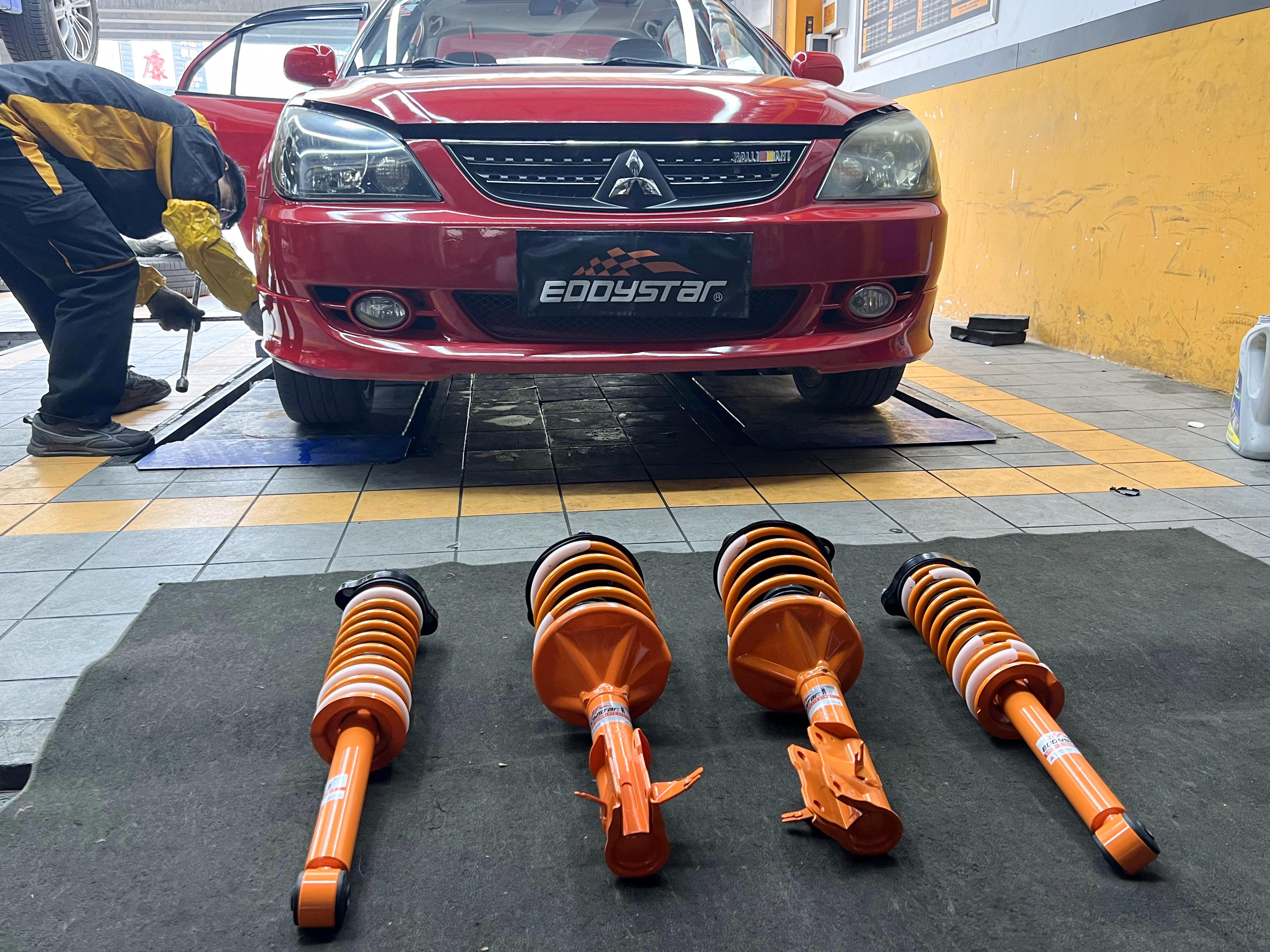 2008 Mitsubishi Lancer 1.6 | EDDY Sport Shock Absorber Kit Upgrade, Old Car Renewed with Good Handling & Comfort