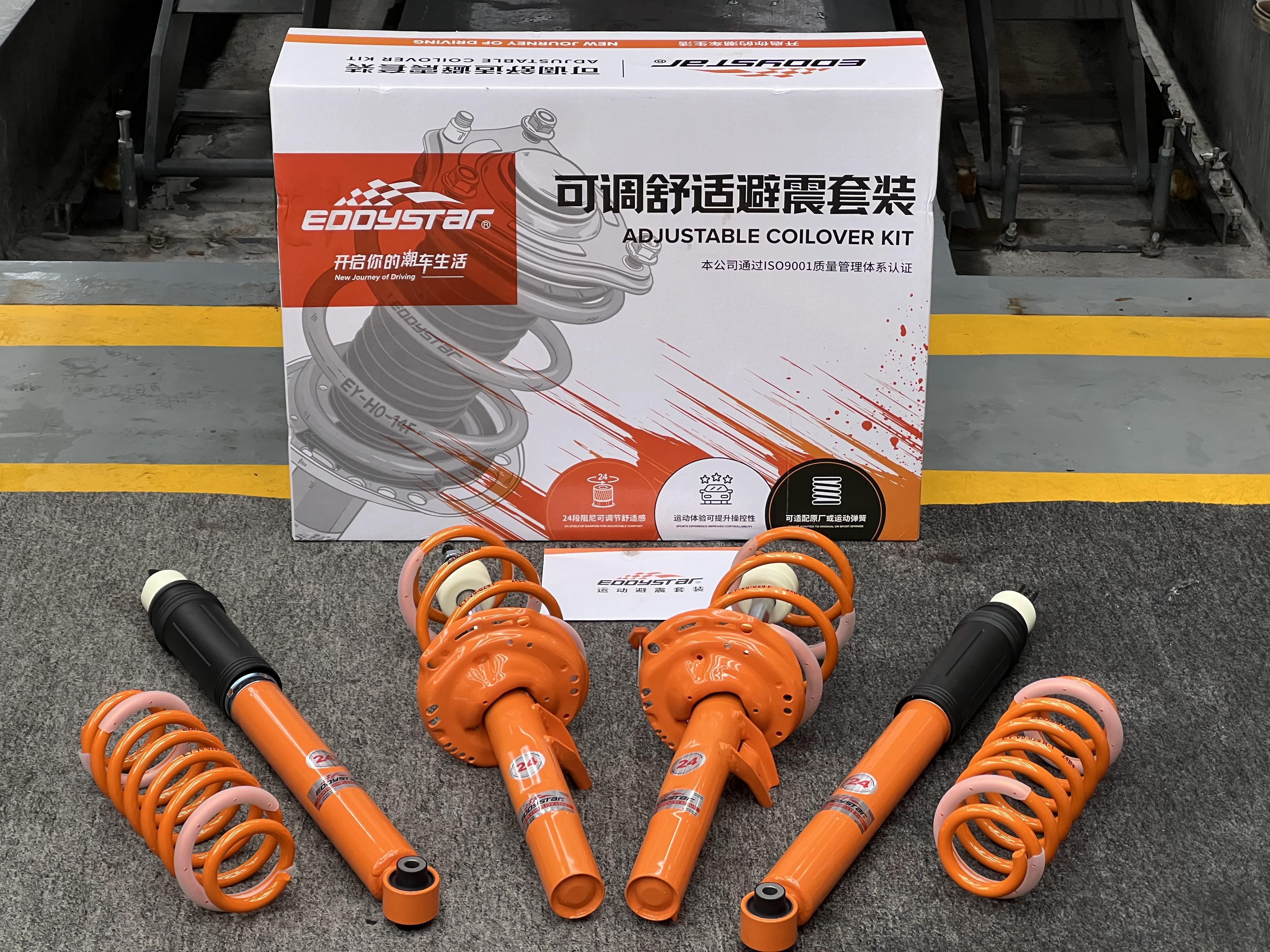 How Does Lamando L Balance Low Stance and Comfortable Handling? EDDY Adjustable Shock Absorber Kit Upgrade Case