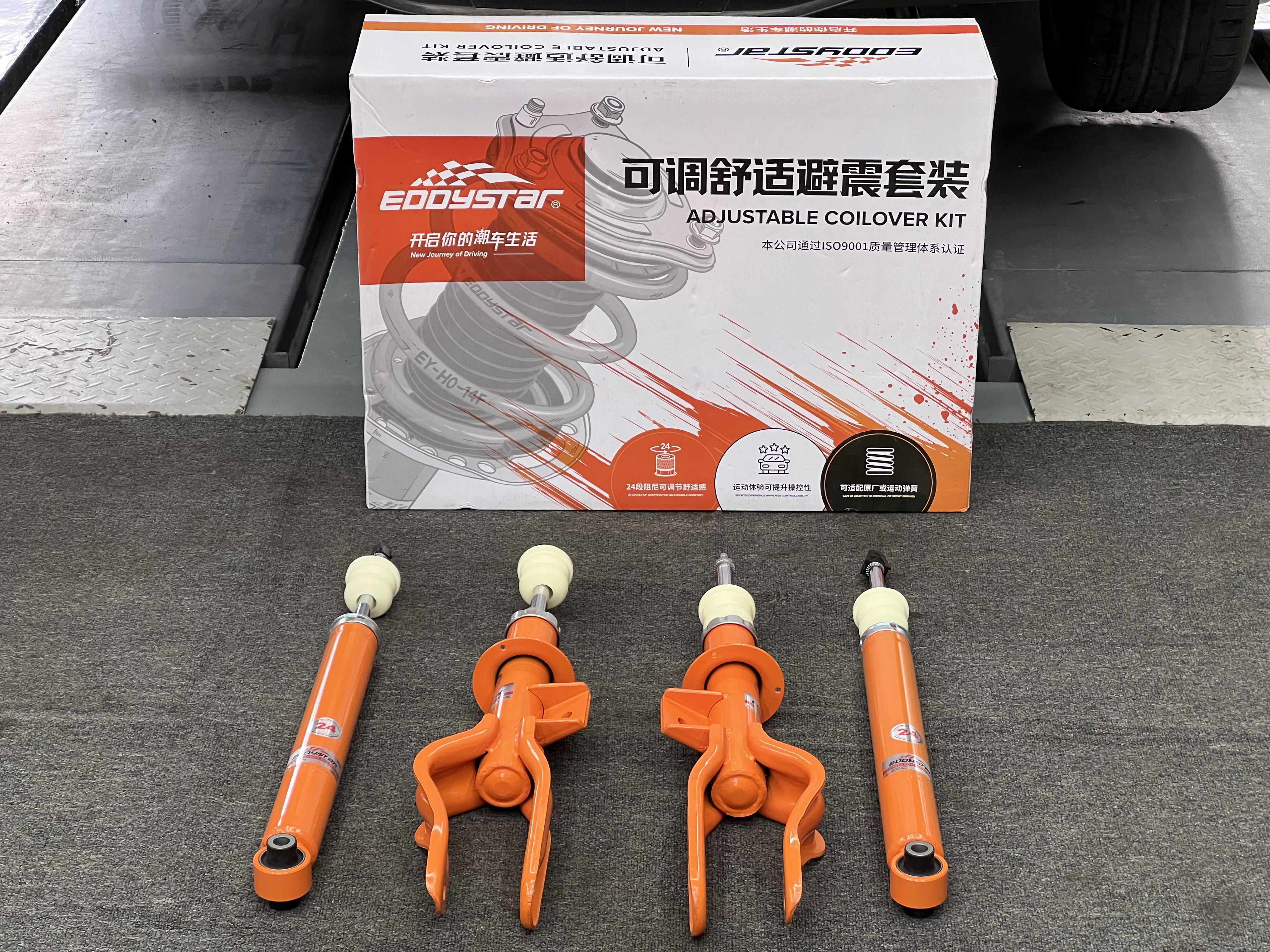 How to Balance Stance and Comfort for Model Y? Tesla Model Y Upgrades EDDY Adjustable Comfort Shock Kit