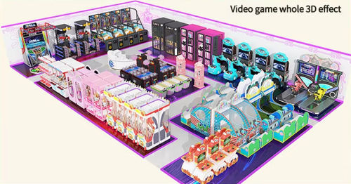 Dreamland prize game machine at USA market