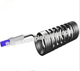China 3*3 Industrial Injection Mould Hot Runner Coil Heaters With K J Thermocouple for sale