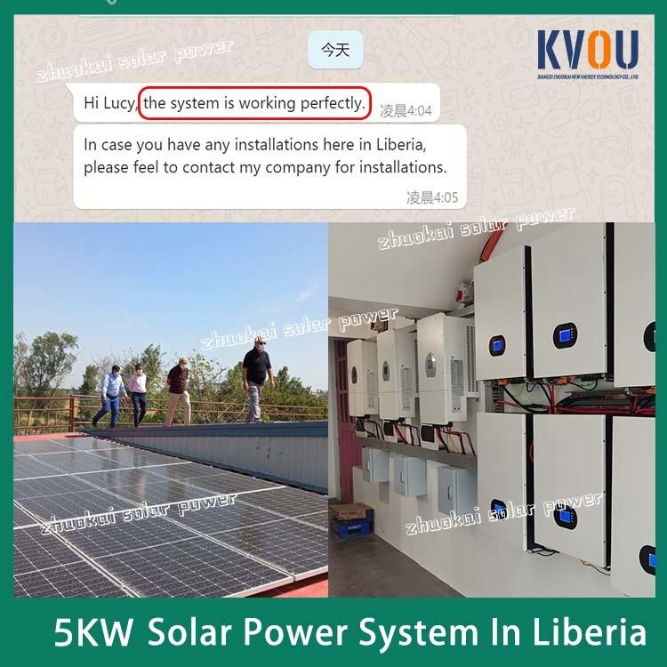 5KW solar system