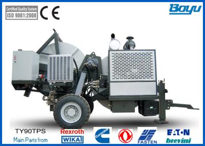 China Cummins 118kw Hydraulic Tensioner German Rexroth 90kN 9T for 2 conductors works together for sale