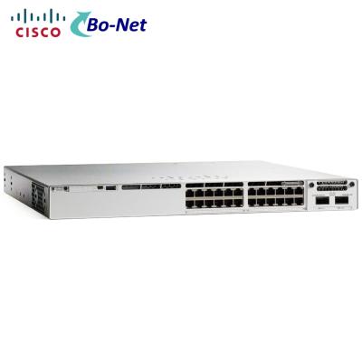 China Catalyst 9300 24 Port POE Gigabit Cisco Ethernet Switch C9300-24P-A 16MB Flash Memory for sale